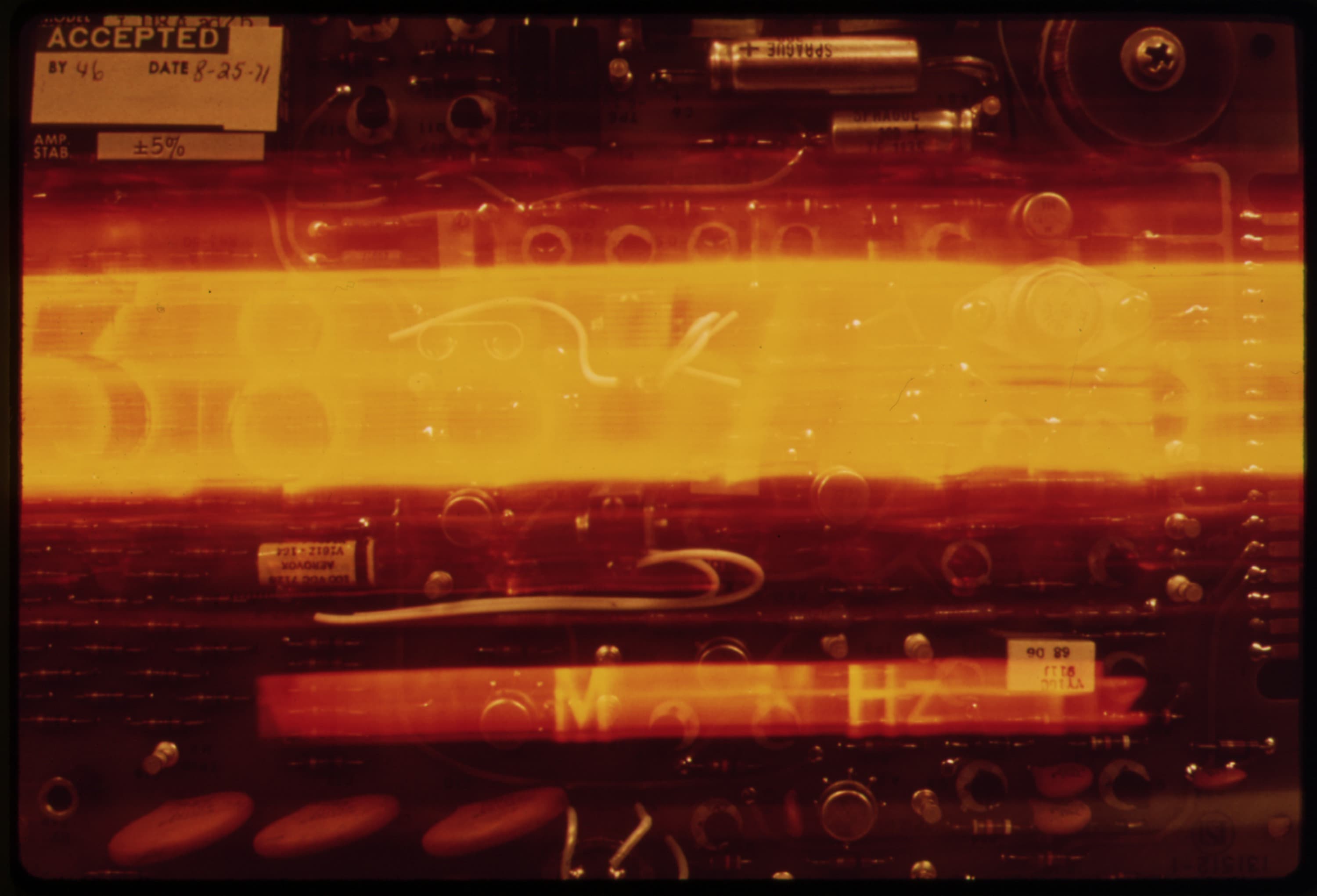 Photo: a calculator, the original manual tax tool, and exactly what you're trying to retire.