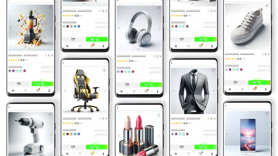 Sellarix AI ecommerce platform powering a modern online store